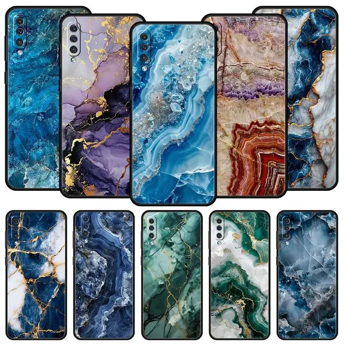 Coque personnalisable en marbre pour Samsung A26 A36 A56 A54 A52 A50 A70 A30 A40 A20S A12 A14 A16 A22 A24 A42 A34 A32 5G A04s A06 occasions spéciales design animé animal de compagnie style unique à offrir