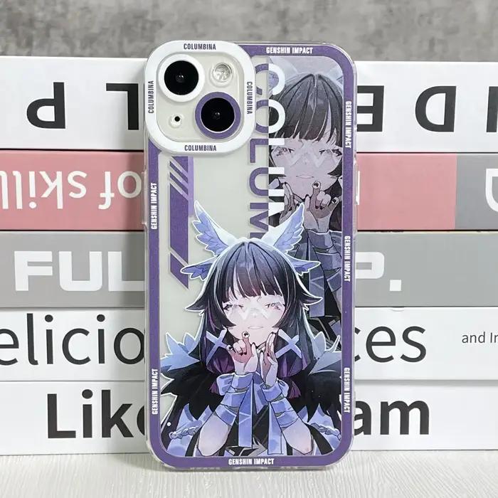 Coque transparente Genshin Impact pour Samsung Galaxy S10 S20 S21 S22 S23 S24 FE Plus Ultra Note 20 avec protection anti-rayures et choix de matériaux et couleurs