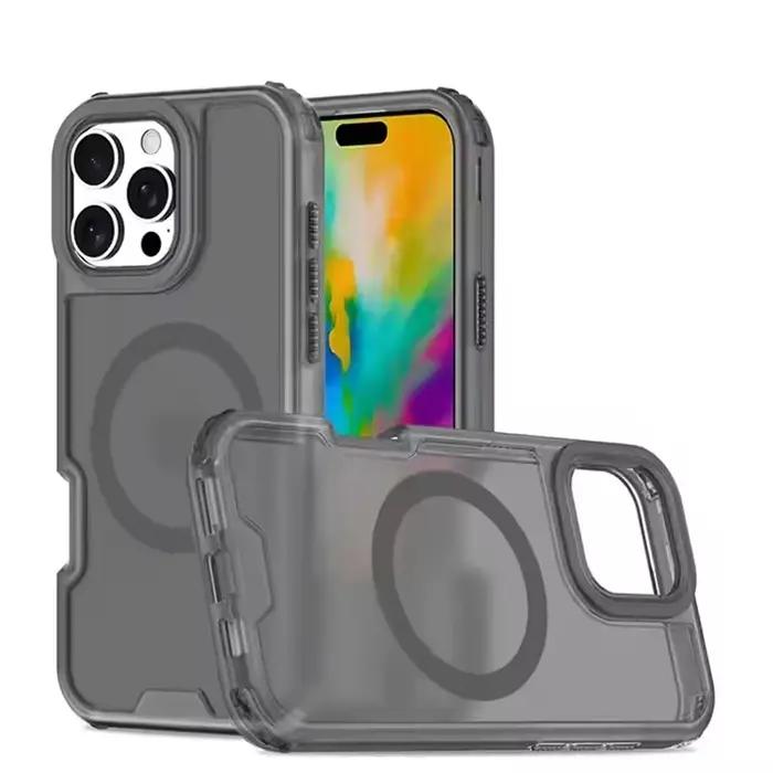 Coque blindée magnétique robuste 3 en 1 pour iPhone 17 Air 16 15 14 13 12 Pro Max Plus 16Pro protection anti-rayures anti-empreintes digitales nouvelle génération