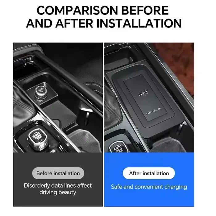 Chargeur de téléphone sans fil pour voiture