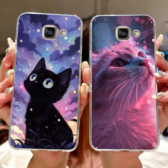 Pour Samsung Galaxy A5 2016 étui SM-A510F nouvelle mode peint couverture en Silicone souple mince coque de téléphone