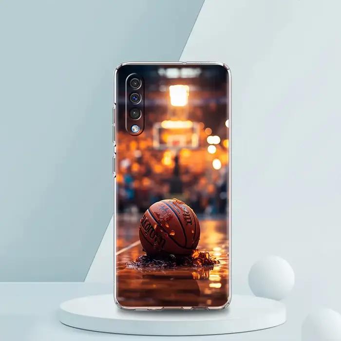 Coque de téléphone transparente Cool Basketball