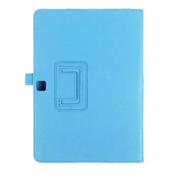 Étui en cuir PU pour Samsung Galaxy Tab 4 10.1 Tablette Protection Élégante Occasions Spéciales Coque Douce Robuste Blanc Brun Noir Rose Rouge Violet Bleu Ciel Vert
