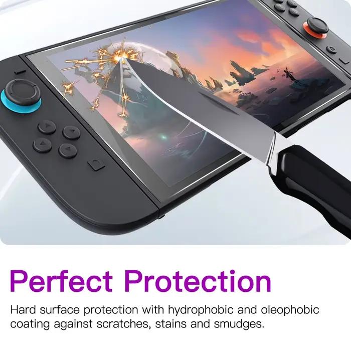 1/2/3 pièces verre trempé pour Switch Nintendo 2 protecteur d'écran Transparent HD clair anti-rayures