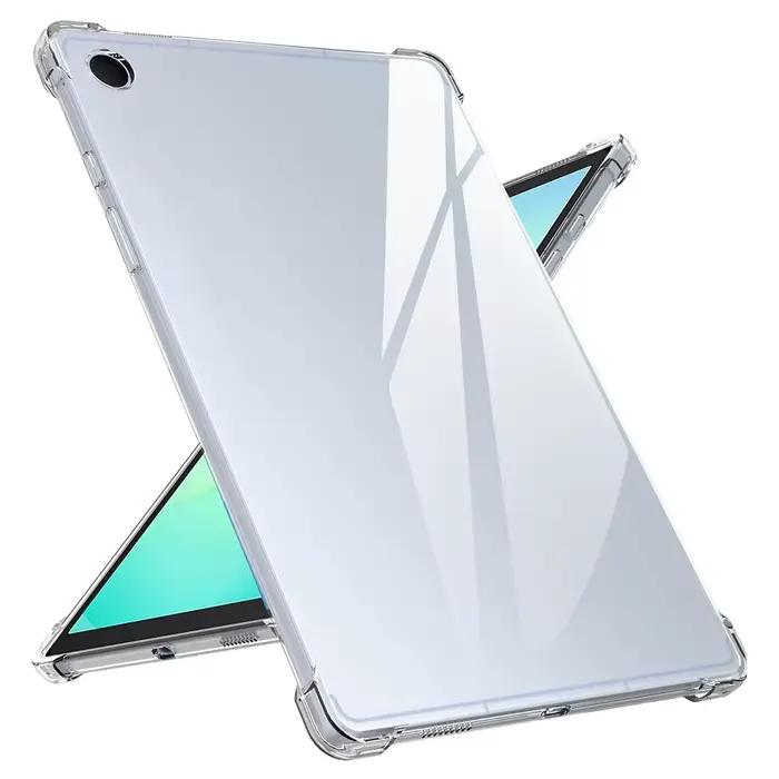 Coque Transparente en Silicone TPU Protection Antichoc pour Samsung Galaxy Tab A11 Occasions Spéciales Utilisation Quotidienne