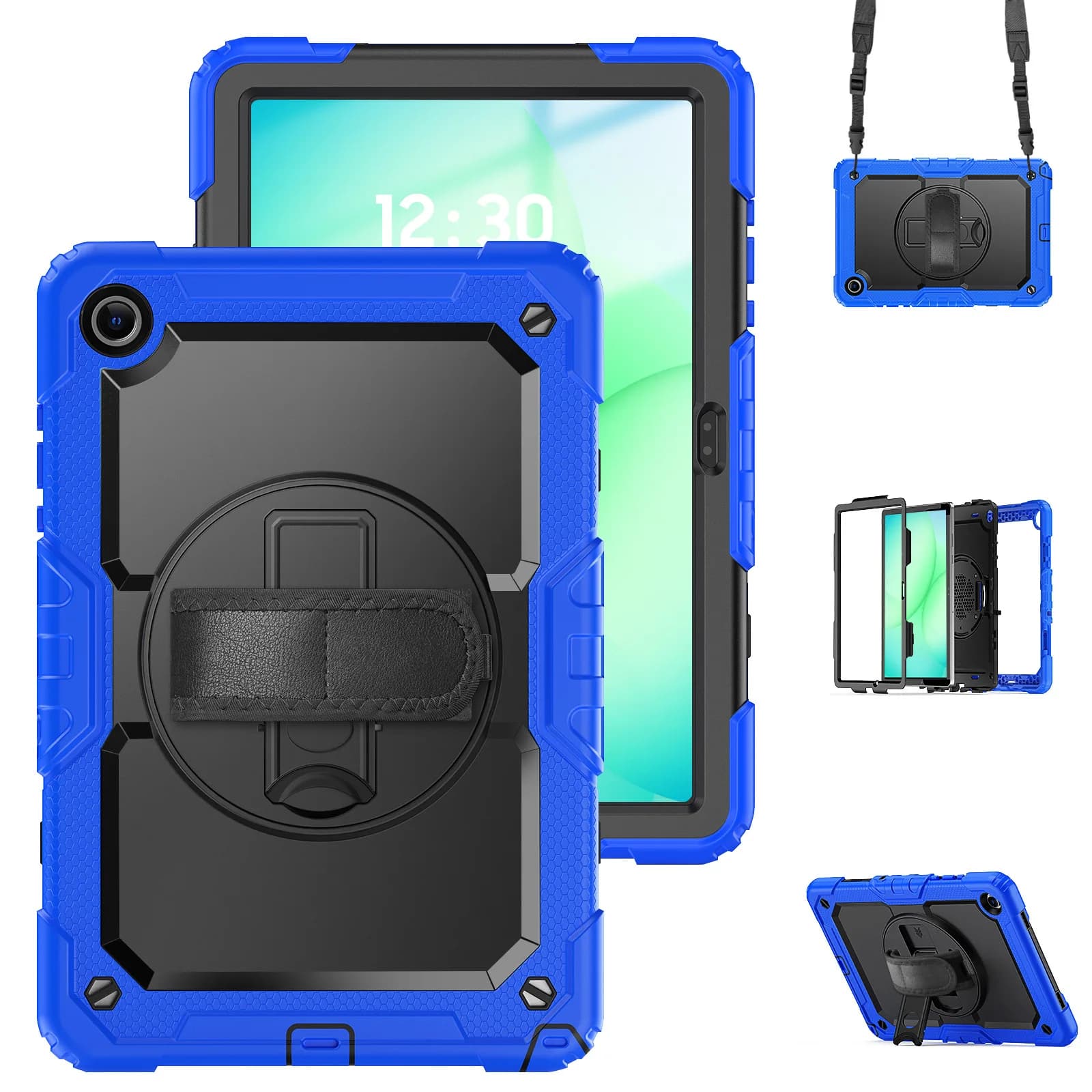 Étui pour Samsung Galaxy Tab A11 Plus A9 Plus 11 pouces 2025, étui de protection robuste antichoc 36