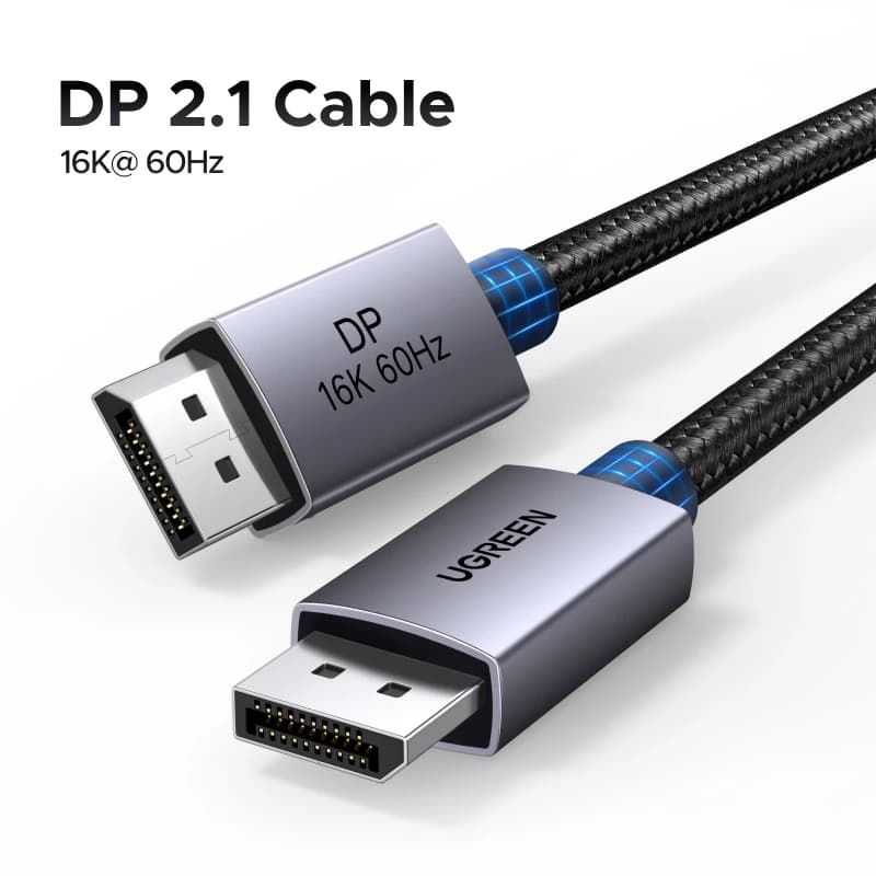 UGREEN DisplayPort câble DP 2.1 16K 8K 4K 60Hz HDR câble Audio vidéo pour PC portable TV moniteur pr