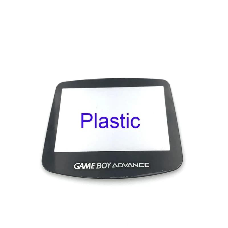 Miroir de lentille en verre plastique pour lentille d'écran LCD GAMEBOY ADVANCE GBA
