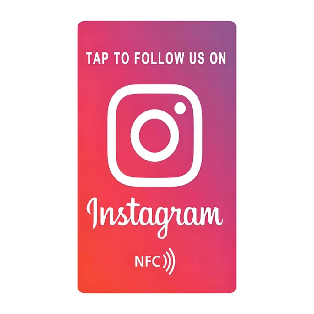 Hilo – cartes d'évaluation universelles NFC Google, Facebook Instagam, pour iPhone/Android, appuyez