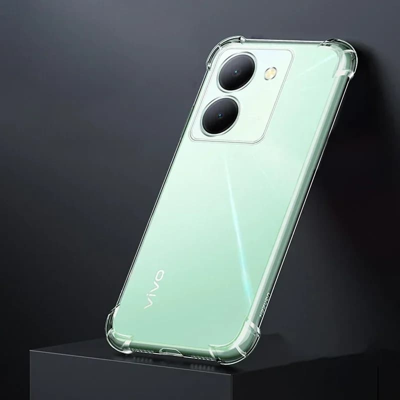 Étuis de téléphone Airbag transparents de luxe pour VIcalculator, Y18, Y18i, Y18E, Y18S, couvertures